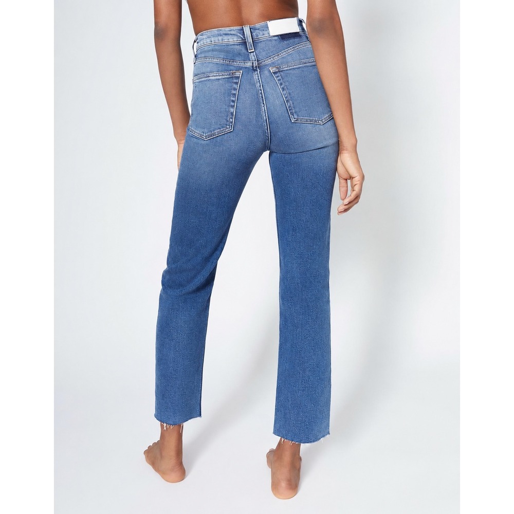New! RE/DONE Comfort Stretch Ultra High Rise Stove Pipe Jeans Size 26 - Picture 3 of 3